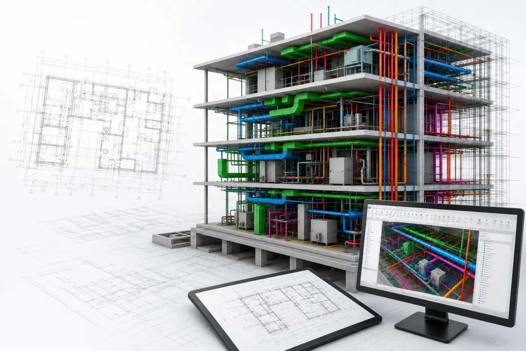 What Is MEP Design Leveraging AI for Improved Accuracy and Efficiency